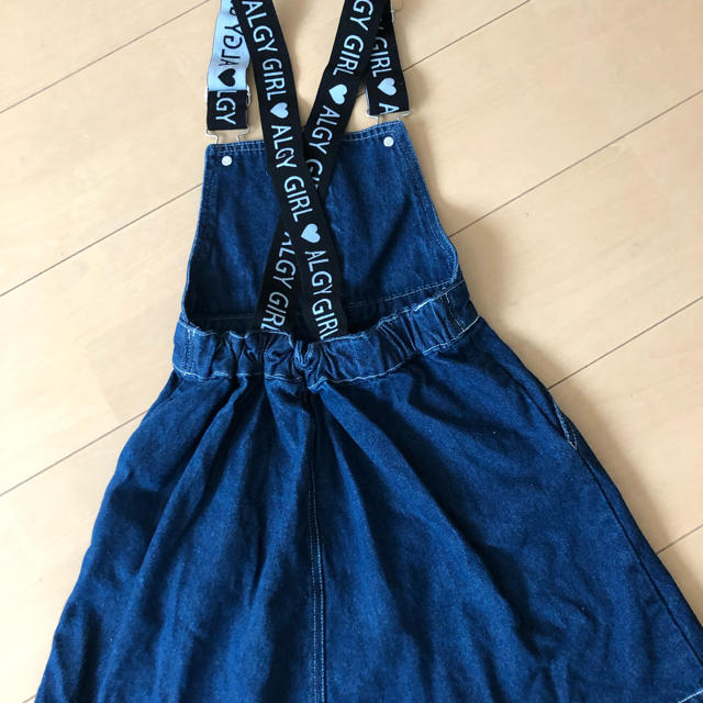 ALGY ジャンバースカート キッズ/ベビー/マタニティのキッズ服女の子用(90cm~)(スカート)の商品写真