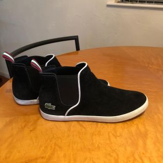 ラコステ(LACOSTE)のスエードシューズ。(スニーカー)