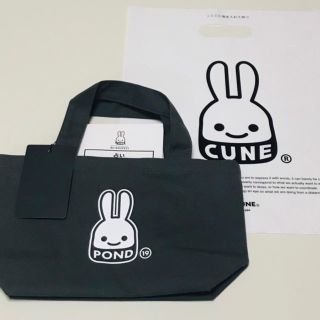 キューン(CUNE)の【新品★未使用】CUNE『占い入りミニトート 池ぶくろ』池袋限定・完売品(トートバッグ)