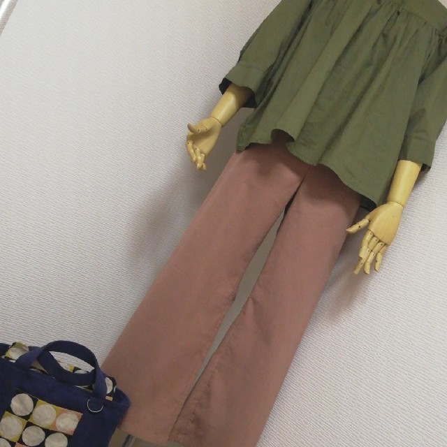 在庫一掃】 ✨大人ピンクベージュのお誂えワイドパンツ✨ カジュアル
