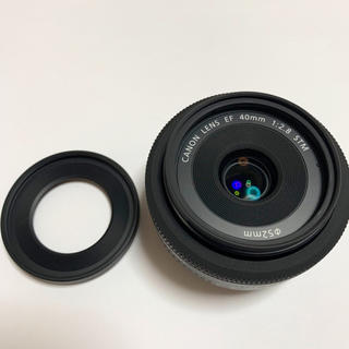 キヤノン(Canon)のCanon 単焦点レンズ EF40mm F2.8 STMフルサイズ対応パンケーキ(レンズ(単焦点))