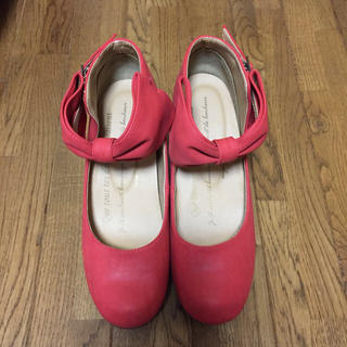 ミスティウーマン(mysty woman)の赤い靴(ハイヒール/パンプス)