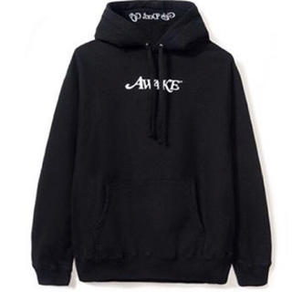 アウェイク(AWAKE)のawake gdc girls don't cry logo hoodie 黒M(パーカー)
