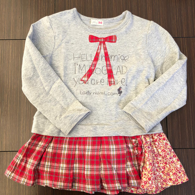 KP(ニットプランナー)のKP  女児 チュニック キッズ/ベビー/マタニティのキッズ服女の子用(90cm~)(ワンピース)の商品写真