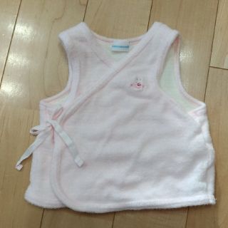 ミキハウス(mikihouse)の美品 ベスト 新生児 50 60 70cm(その他)