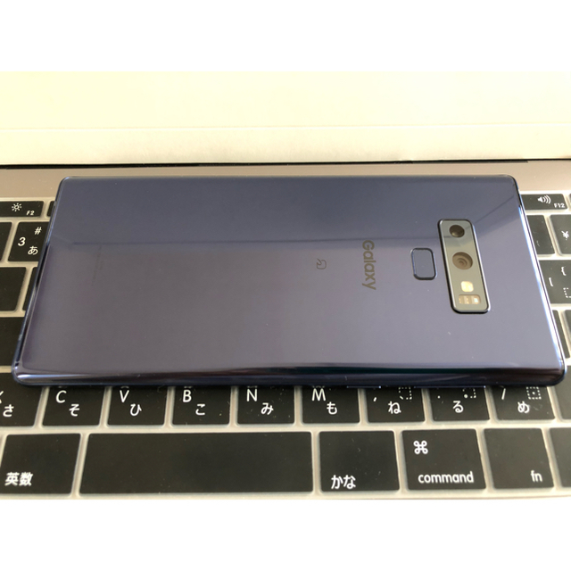 Galaxy(ギャラクシー)の【極美品】Galaxy Note9 SCV40 Ocean Blue スマホ/家電/カメラのスマートフォン/携帯電話(スマートフォン本体)の商品写真