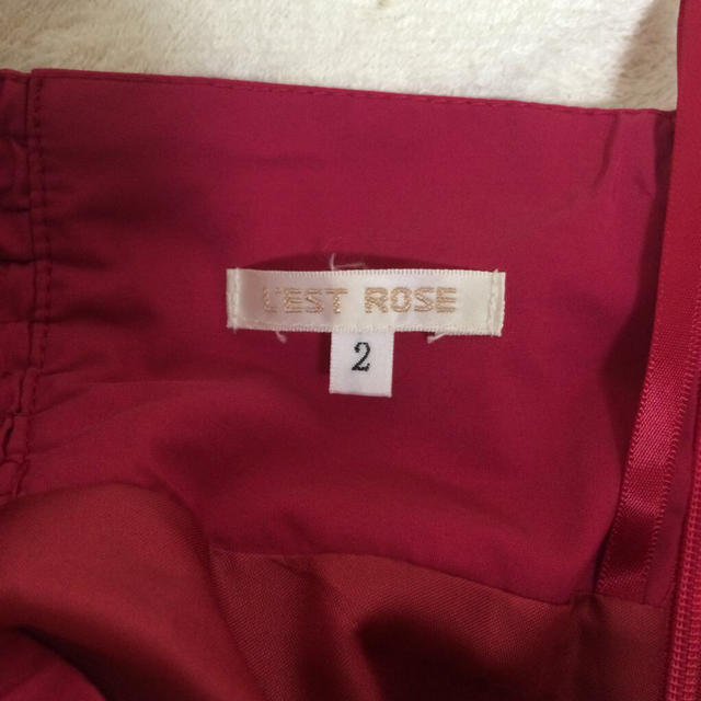 L'EST ROSE(レストローズ)のレストローズ☆ピンクスカラップスカート レディースのスカート(ひざ丈スカート)の商品写真