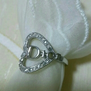 クリスチャンディオール(Christian Dior)のクリスチャン　ディオール　ハートリング(リング(指輪))