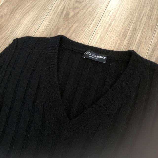 DOLCE&GABBANA(ドルチェアンドガッバーナ)のDOLCE&GABBANA 黒 セーター キング様専用 メンズのトップス(ニット/セーター)の商品写真