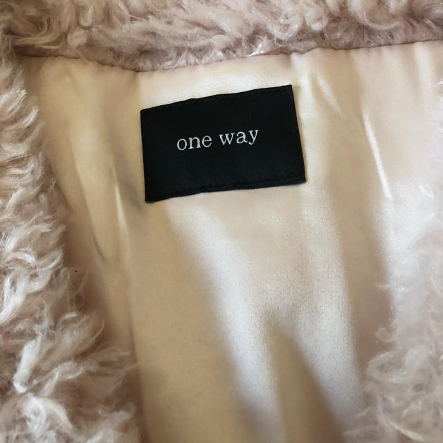 one*way(ワンウェイ)のOne Way ボア ジャケット レディースのジャケット/アウター(テーラードジャケット)の商品写真