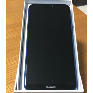 アンドロイド(ANDROID)のHUAWEI p20lite ワイモバイル　ブルー(スマートフォン本体)