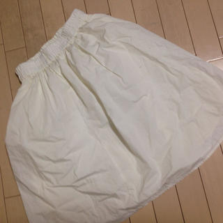 サマンサモスモス(SM2)のSM2 ホワイトスカート(ひざ丈スカート)