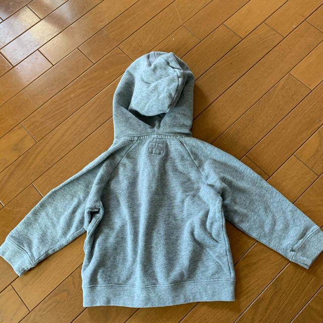 Lee(リー)のLee パーカー　キッズ　ダブルジップ　100 男女兼用 キッズ/ベビー/マタニティのキッズ服女の子用(90cm~)(ジャケット/上着)の商品写真