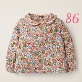 ボーデン(Boden)の新作 Baby Boden 花柄トップス ブラウス 86(シャツ/カットソー)