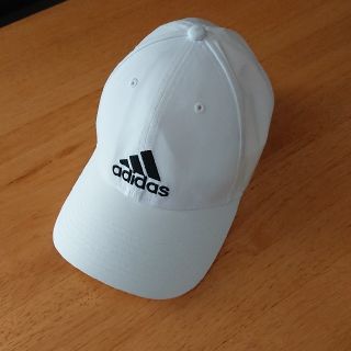 アディダス(adidas)のadidas☆キャップ☆白(キャップ)