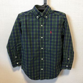 ラルフローレン(Ralph Lauren)のラルフローレン チェック 長袖 シャツ キッズ 110cm(ブラウス)