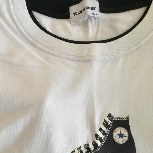 CONVERSE(コンバース)のコンバース　Tシャツbigサイズ❗️新品未使用❗️ メンズのトップス(Tシャツ/カットソー(七分/長袖))の商品写真