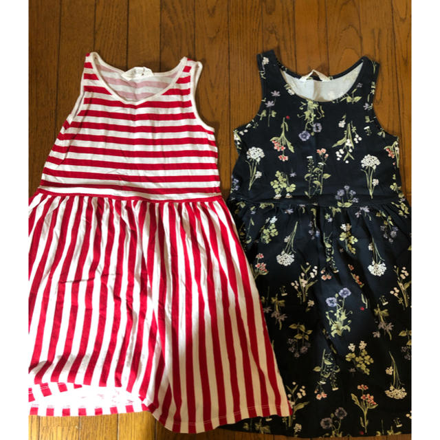 GAP Kids(ギャップキッズ)のh&m gap Tシャツ ワンピース キッズ/ベビー/マタニティのキッズ服女の子用(90cm~)(ワンピース)の商品写真