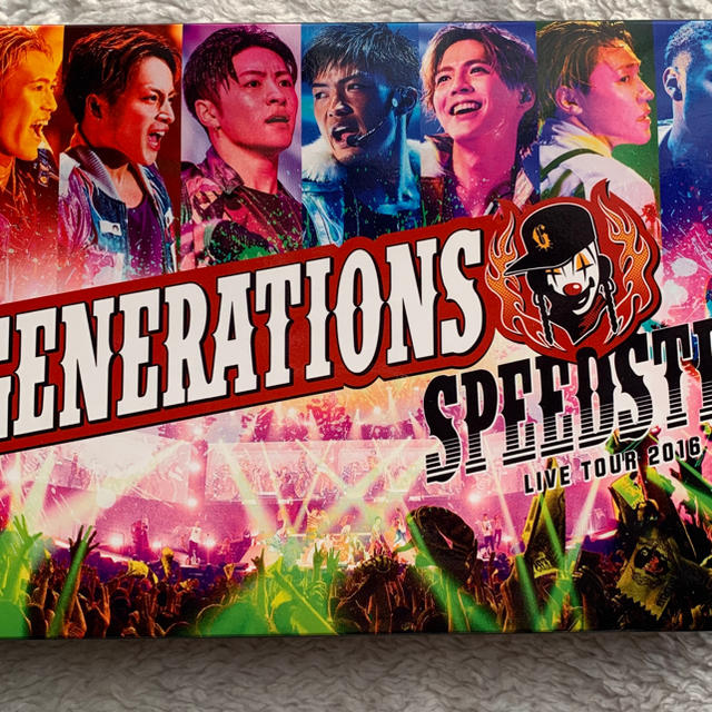 GENERATIONS(ジェネレーションズ)のGENERATIONS 2016 SPEEDSTER [Blu-ray]限定版 エンタメ/ホビーのDVD/ブルーレイ(ミュージック)の商品写真