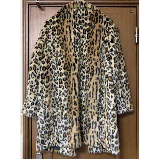 H&M(エイチアンドエム)のH&M ヒョウ柄コート レディースのジャケット/アウター(毛皮/ファーコート)の商品写真