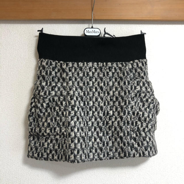 美品 ツイード スカート