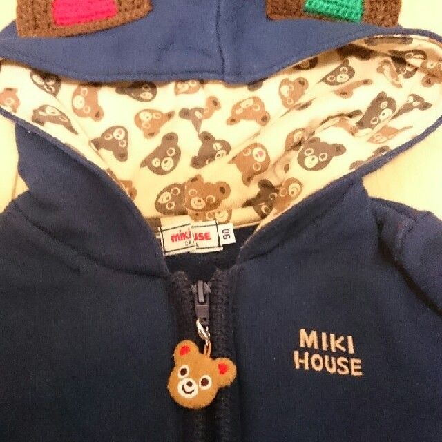 mikihouse(ミキハウス)のミキハウス  パーカー(サイズ90) キッズ/ベビー/マタニティのキッズ服男の子用(90cm~)(ジャケット/上着)の商品写真