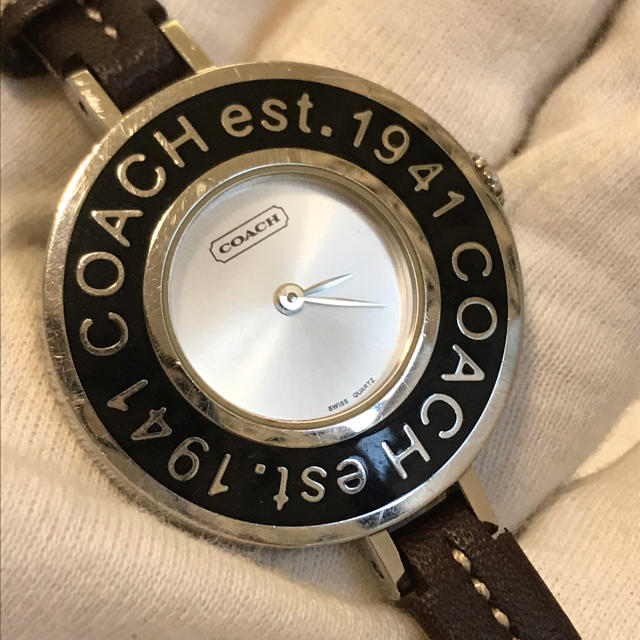 COACH(コーチ)のコーチ　coach レディース  腕時計　クォーツ  稼働品Swiss made レディースのファッション小物(腕時計)の商品写真