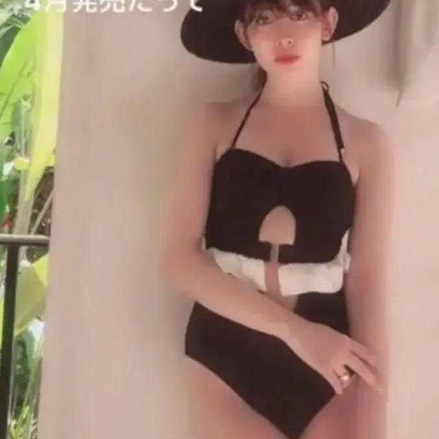 SNIDEL(スナイデル)のHer lip to♡ブラック水着Mサイズ レディースの水着/浴衣(水着)の商品写真