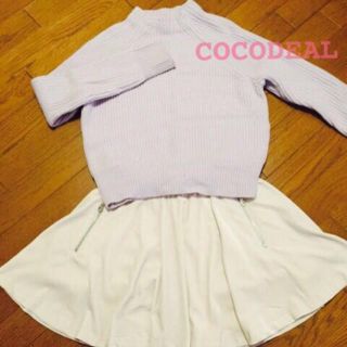 ココディール(COCO DEAL)のココディール♡完売色♡パープルニット♡(ニット/セーター)