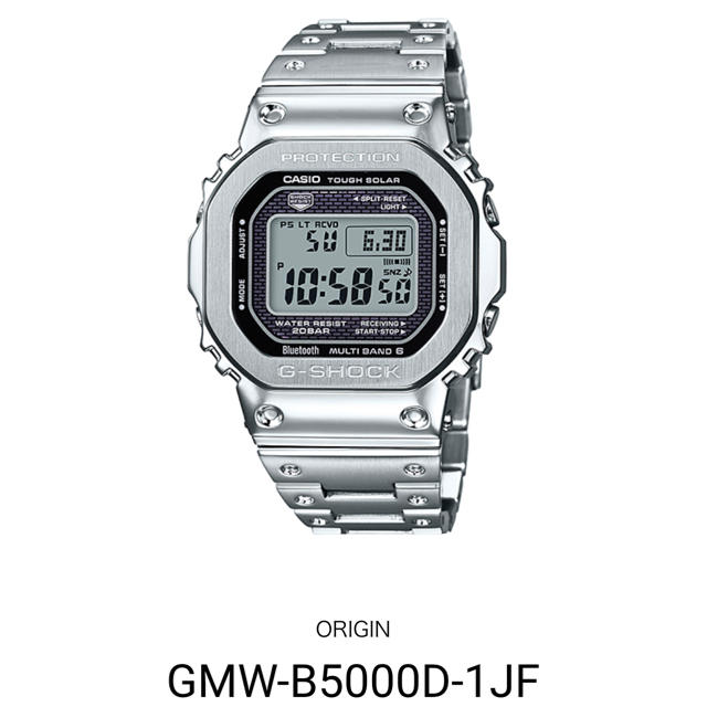 G-SHOCK　GMW B5000D 1JF フルメタル