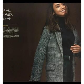 Mila Owen ミラオーウェン グレンチェック チェスターコート www