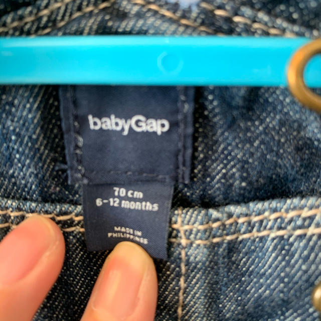 babyGAP(ベビーギャップ)のbaby GAP ジャンパースカート キッズ/ベビー/マタニティのベビー服(~85cm)(スカート)の商品写真