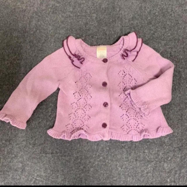 ANNA SUI mini(アナスイミニ)のGYMBOREEカーディガン、ANNA SUIスタイ 他 キッズ/ベビー/マタニティのキッズ服女の子用(90cm~)(カーディガン)の商品写真