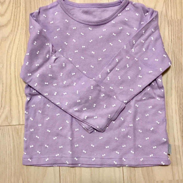 ベルメゾン(ベルメゾン)のカットソー2枚組 120 キッズ/ベビー/マタニティのキッズ服女の子用(90cm~)(Tシャツ/カットソー)の商品写真