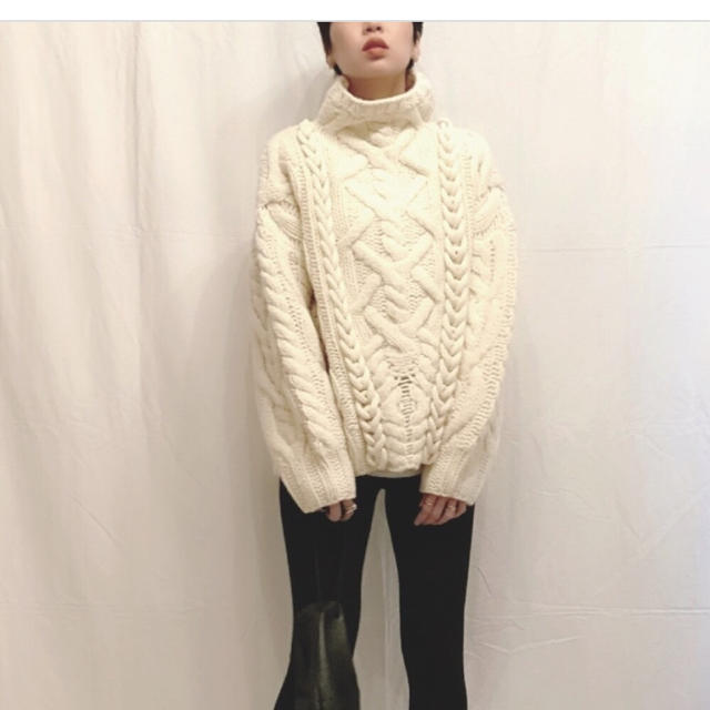 STUDIOUS(ステュディオス)のstyling/＊Hand cable pullover レディースのトップス(ニット/セーター)の商品写真