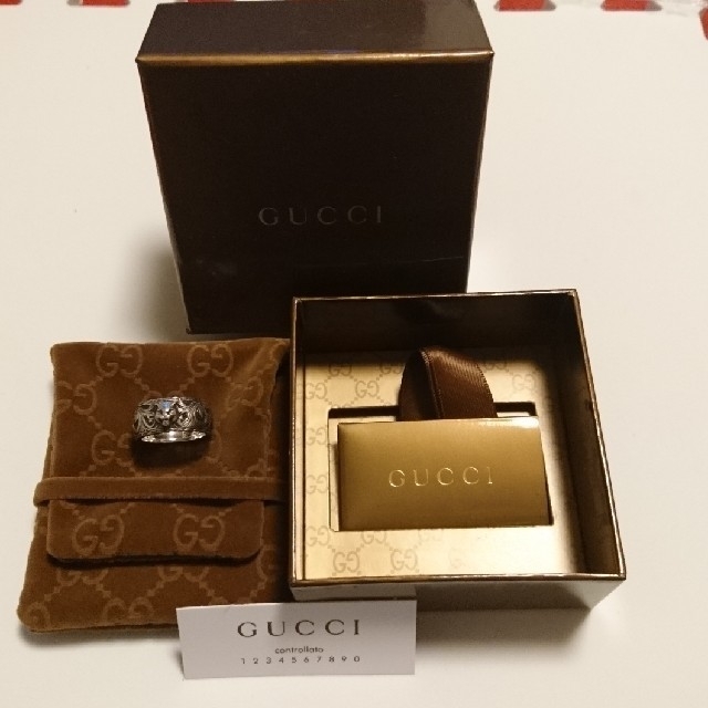 Gucci(グッチ)の【正規品】GUCCI  リング メンズのアクセサリー(リング(指輪))の商品写真