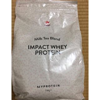 マイプロテイン(MYPROTEIN)のマイプロテイン ホエイプロテイン  ミルクティー 2.5kg(プロテイン)