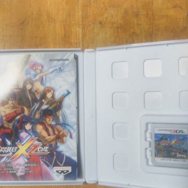 ニンテンドー3DS(ニンテンドー3DS)のPROJECT X ZONE 通常版 エンタメ/ホビーのゲームソフト/ゲーム機本体(携帯用ゲームソフト)の商品写真