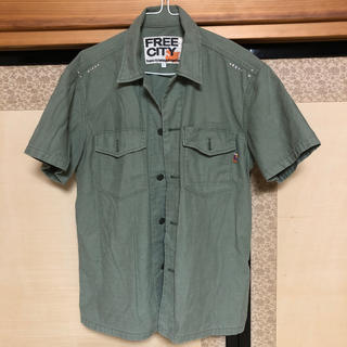 ロンハーマン(Ron Herman)のフリーシティ  半袖 シャツ(Tシャツ/カットソー(半袖/袖なし))