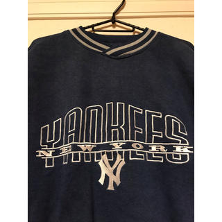 ナイキ(NIKE)のstarter  New York ヤンキース 刺繍ロゴ スウェット 野球(スウェット)