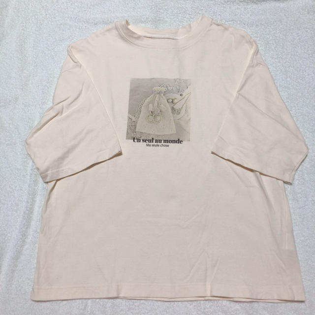 one after another NICE CLAUP(ワンアフターアナザーナイスクラップ)のナイスクラップ ビッグシルエットTee レディースのトップス(Tシャツ(長袖/七分))の商品写真