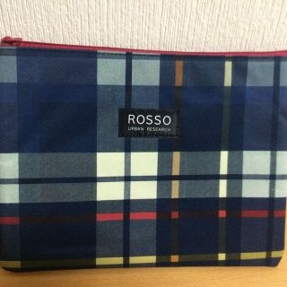 アーバンリサーチロッソ(URBAN RESEARCH ROSSO)のアーバンリサーチロッソ★チェッククラッチ(クラッチバッグ)