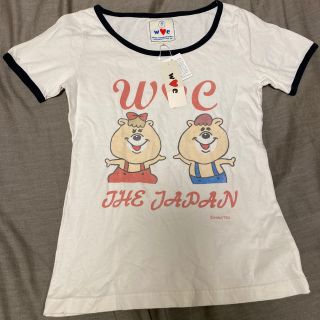 ダブルシー(wc)の新品、未使用、タグ付き♡クマたんTシャツ(Tシャツ(半袖/袖なし))