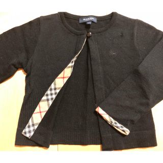 バーバリー(BURBERRY)のバーバリー☆ワケありカーディガン 110cm(カーディガン)