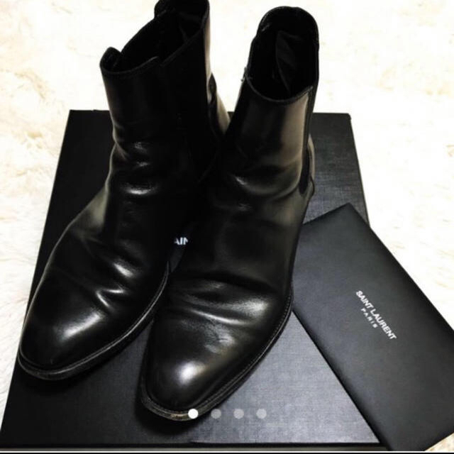 Saint Laurent(サンローラン)のsaintlaurent サイドゴアブーツ メンズの靴/シューズ(ブーツ)の商品写真