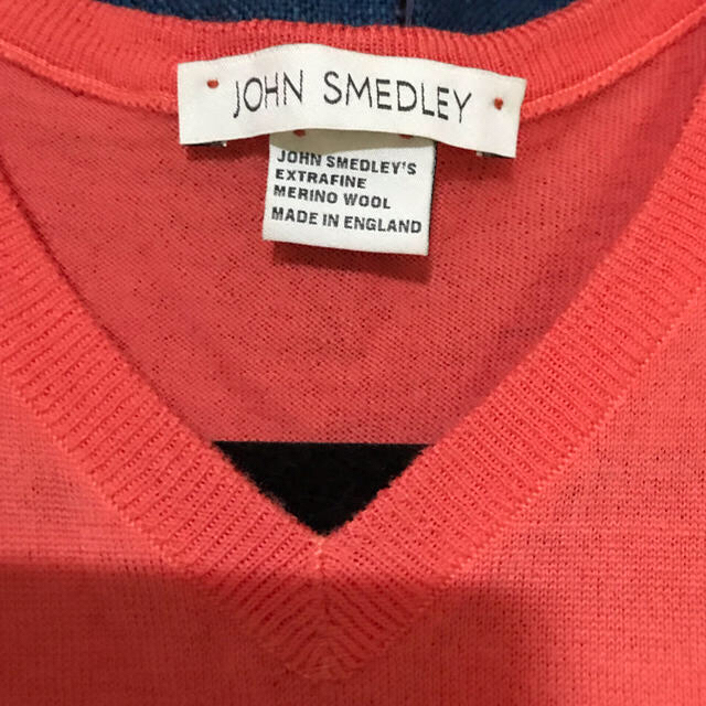 JOHN SMEDLEY(ジョンスメドレー)のSumomo様専用　ジョンスメドレー美品　メリノウール　メンズL メンズのトップス(ニット/セーター)の商品写真