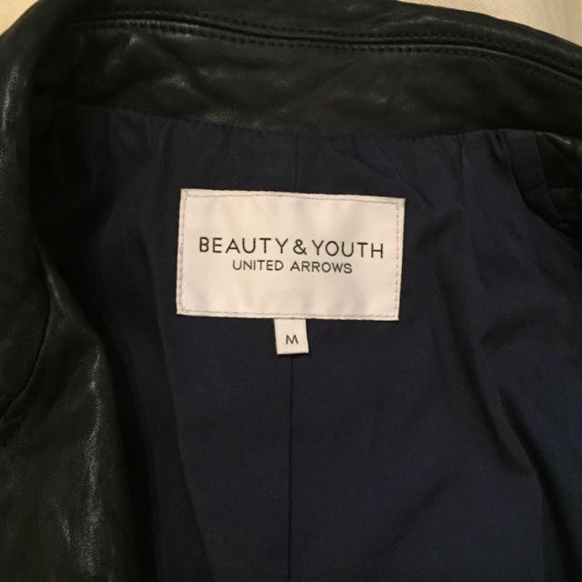 BEAUTY&YOUTH UNITED ARROWS(ビューティアンドユースユナイテッドアローズ)のライダースJK レディースのジャケット/アウター(ライダースジャケット)の商品写真