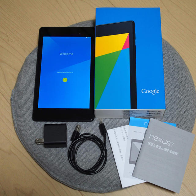 ASUS nexus7 2013 32GB simフリー LTE 美品 - タブレット