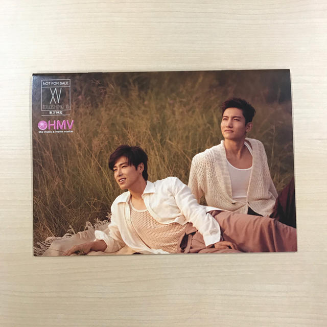 東方神起(トウホウシンキ)の東方神起 アルバムXV HMV特典 A5ノート エンタメ/ホビーのタレントグッズ(アイドルグッズ)の商品写真