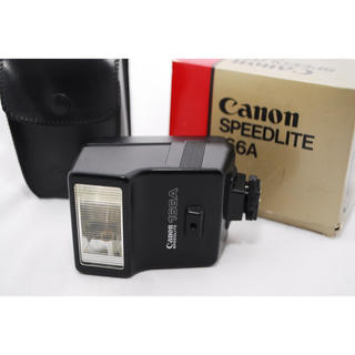 キヤノン(Canon)の⭐︎ 美品 Canon キャノン スピードライト フラッシュ 166A ⭐︎(ストロボ/照明)